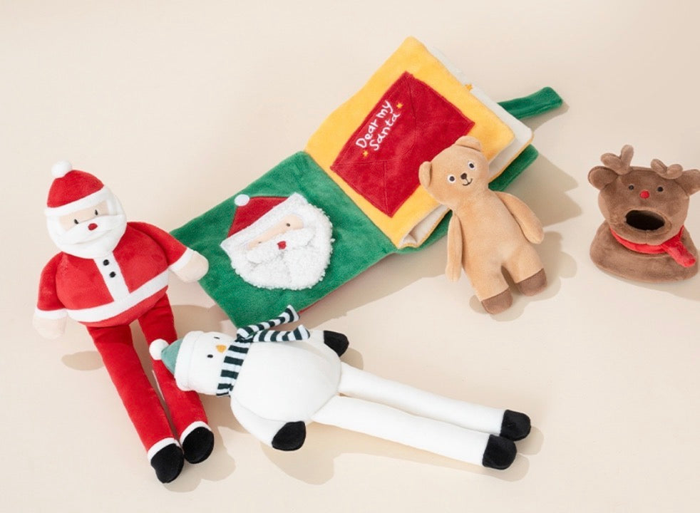 【Petbone】クリスマスロングトイ スノーマン