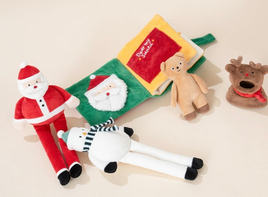 【Petbone】クリスマスロングトイ サンタ