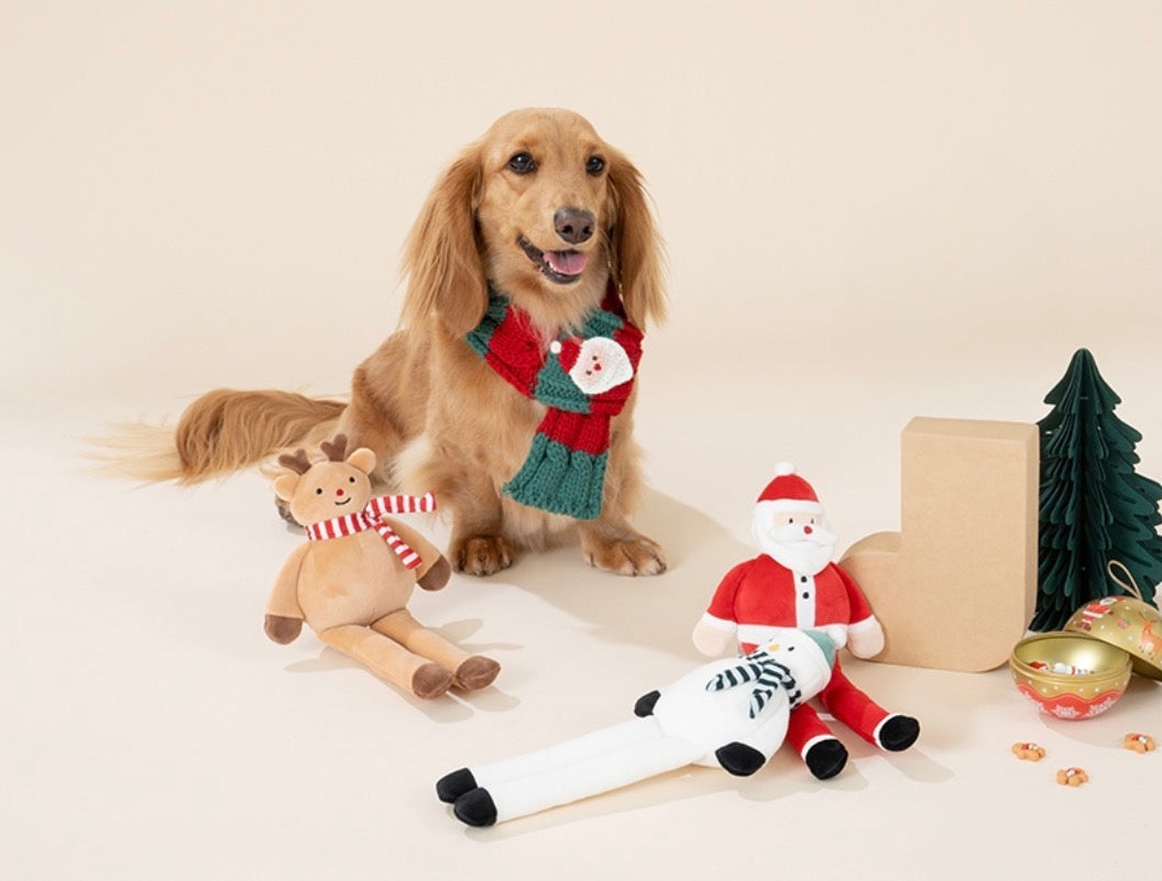 【Petbone】クリスマスロングトイ サンタ