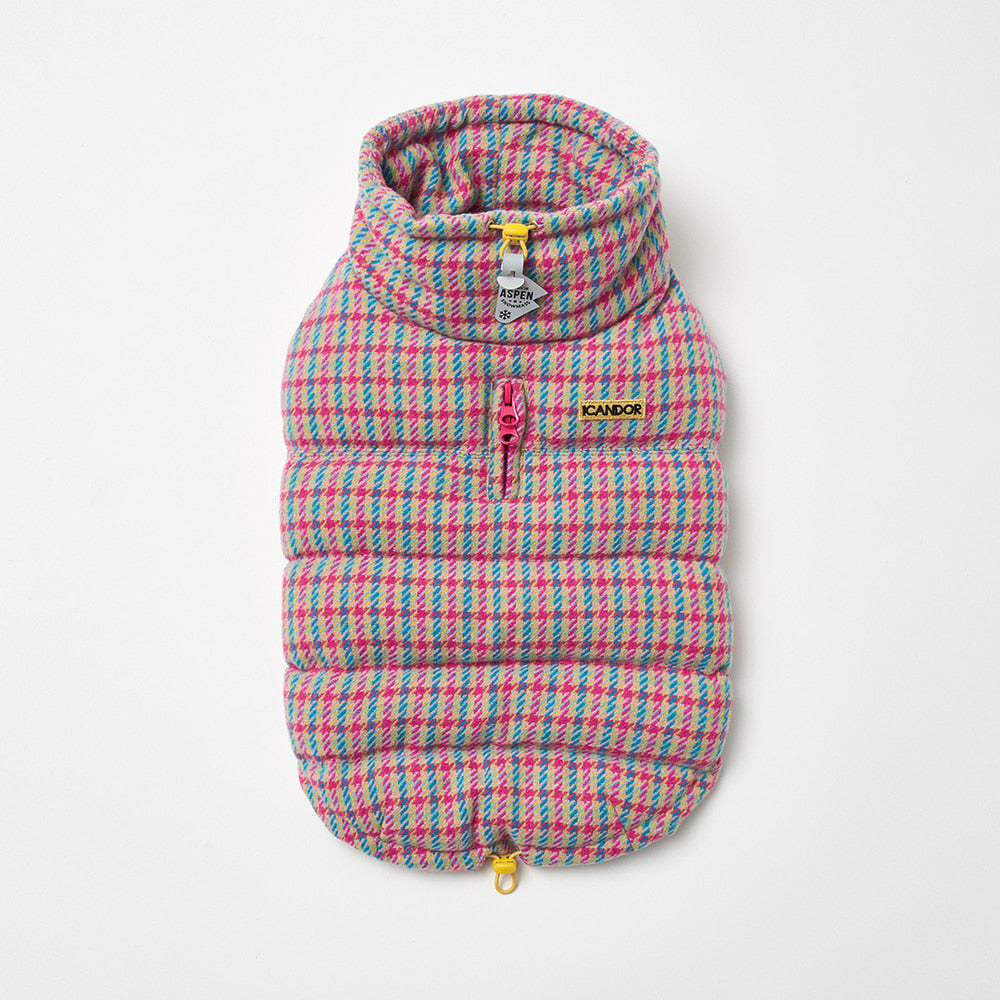 【iCANDOR】  Edinburgh Check ダウン