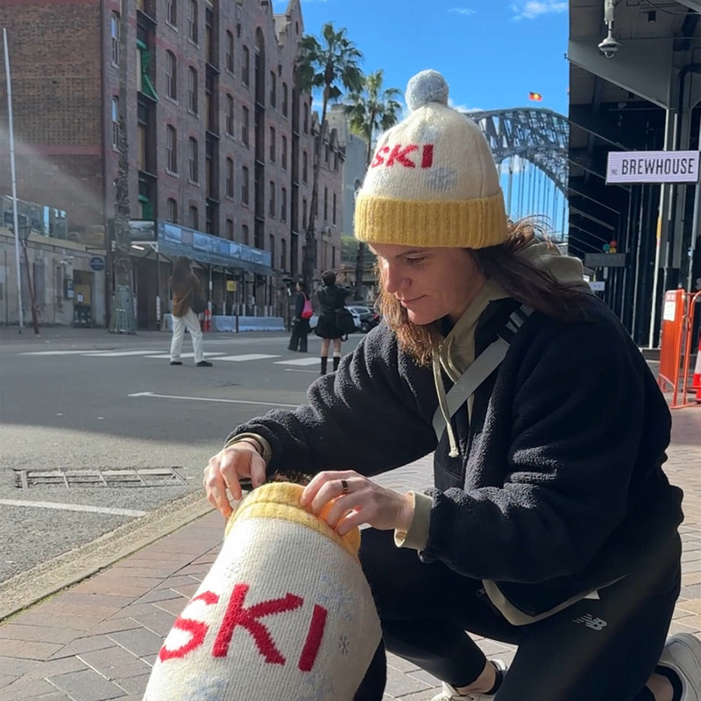 【iCANDOR】ASPEN WOOLIES ビーニー